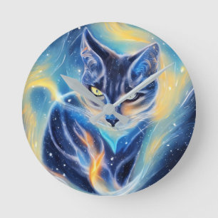 Cosmic Cat Ronde Klok