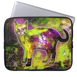 Cosmic Cat Sigma Electronics Bag Laptop Sleeve