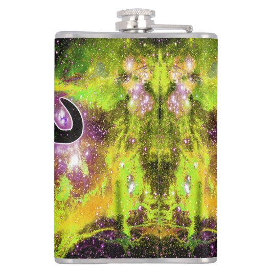 Cosmic Cat Sigma Heupfles (Achterkant)