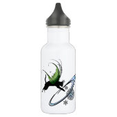 Cosmic Cat Snowflake Waterfles (Links)