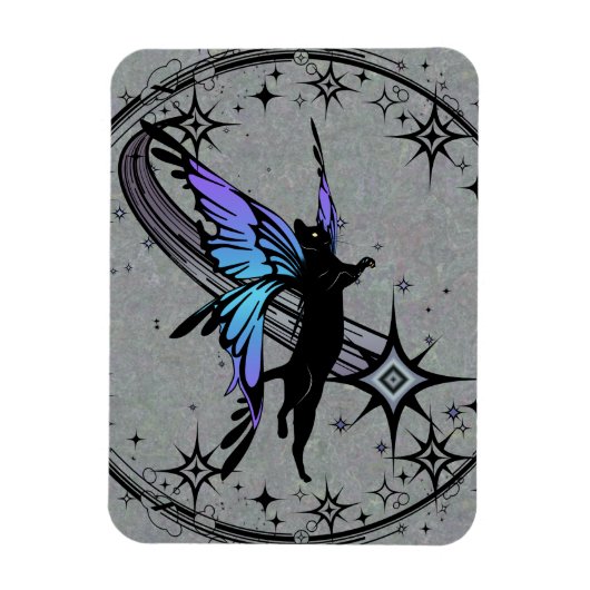 Cosmic Cat Star Magneet (Verticaal)
