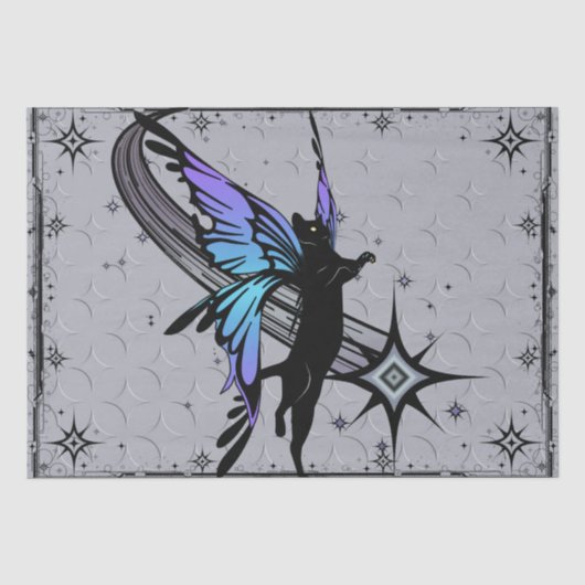 Cosmic Cat Star Tissuepapier (Voorkant)