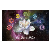 *~* Cosmic Celestial Chakra Cosmos Art Poster Perfect Poster (Voorkant)