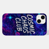 Cosmic Chaos Club Vibrant Coque iphone (Verso (horizontal))