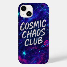 Cosmic Chaos Club Vibrant iPhone Case