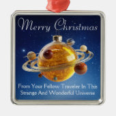 Cosmic Christmas hanging ornament (Voorkant)