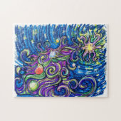 Cosmic Christmas Tree Legpuzzel (Horizontaal)