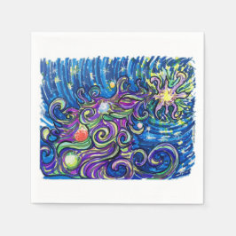 Cosmic Christmas Tree Servet