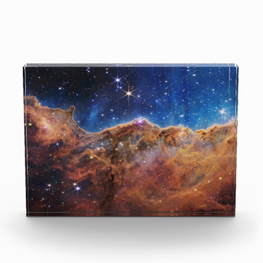 Cosmic Cliffs Carina Nebula Space Webb Telescope Fotoblokken (Voorkant)