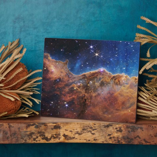 Cosmic Cliffs Carina Nebula Space Webb Telescope Fotoplaat (Zijkant)