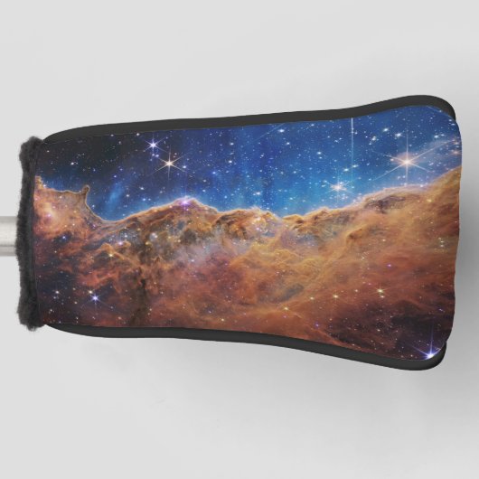 Cosmic Cliffs Carina Nebula Space Webb Telescope Golfheadcover (Voorkant)