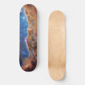 Cosmic Cliffs Carina Nebula Space Webb Telescope Skateboard (Voorkant)