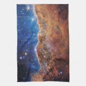 Cosmic Cliffs Carina Nebula Space Webb Telescope Theedoek (Verticaal)