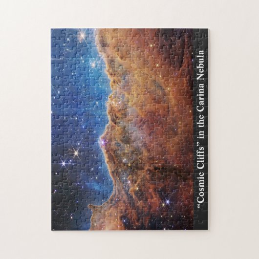 "Cosmic Cliffs" in de Carina Nebula Legpuzzel (Verticaal)