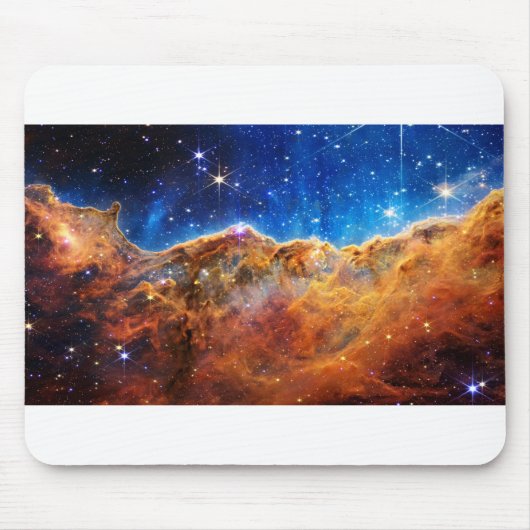 Cosmic Cliffs in de Carina Nebula Muismat (Voorkant)