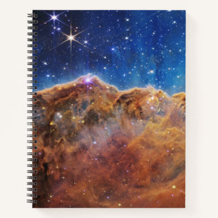 Cosmic Cliffs in de Carina Nebula Notitieboek