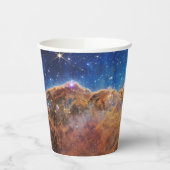 Cosmic Cliffs in de Carina Nebula Papieren Bekers (Links)
