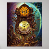 Cosmic Clock Poster (Voorkant)
