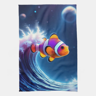 Cosmic Clownfish Theedoek