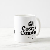 Cosmic Confort Mug - Cancer Astrology Coffee Cup (Devant droit)