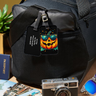 Cosmic Cool Jack-O-Space Bagagelabel