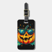 Cosmic Cool Jack-O-Space Bagagelabel (Voorkant verticaal)