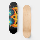 Cosmic Cool Jack-O-Space Skateboard (Voorkant)