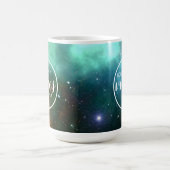 Cosmic Cosmos Space Good Vibes Only Galaxy Koffiemok (Center)