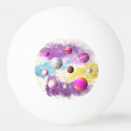 Cosmic Cotton Snoep Galaxy Pingpongballen