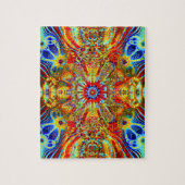 Cosmic Creatrip2 - Psychedelic trippy-ontwerp Legpuzzel (Verticaal)