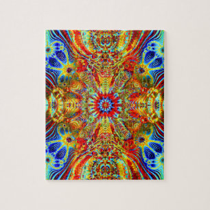 Cosmic Creatrip2 - Psychedelic trippy-ontwerp Legpuzzel