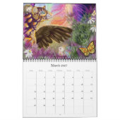 Cosmic Creats Calendar Kalender (Mar 2027)