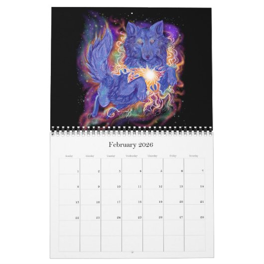 Cosmic Creats Calendar Kalender (Feb 2026)
