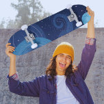Cosmic Cruiser Galaxy Style Skateboard<br><div class="desc">Faites le tour des étoiles avec notre tablier de skateboard cosmique,  Emmenez votre patinage à la galaxie avec notre design dynamique de tablier</div>