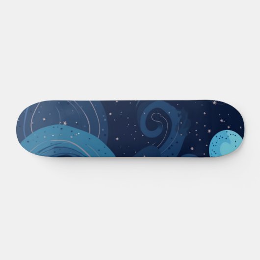 Cosmic Cruiser Galaxy Style Skateboard (Horizontaal)