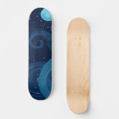Cosmic Cruiser Galaxy Style Skateboard (Recto)