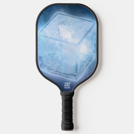 Cosmic Cube Pickleball Paddle (Voorkant)