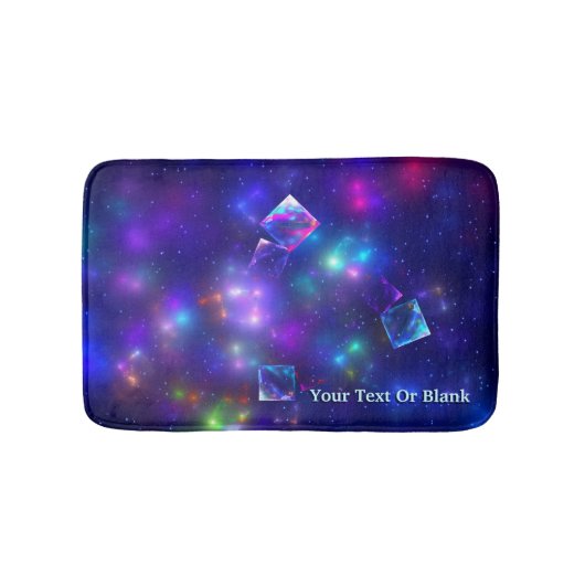 Cosmic Cubes Badmat (Voorkant)