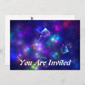 Cosmic Cubes Kaart (Voorkant / Achterkant)