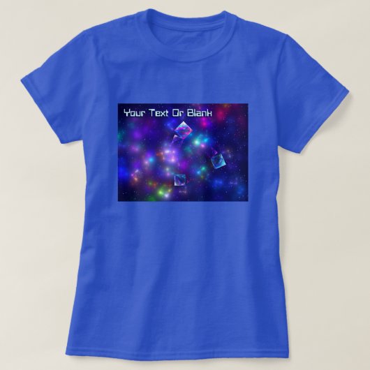 Cosmic Cubes T-shirt (Design voorkant)