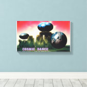 Cosmic Dance Canvas Afdruk (Insitu (Houten vloer))