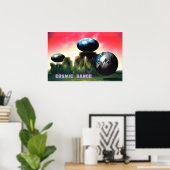 Cosmic Dance Poster (Thuiskantoor)