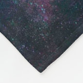 Cosmic Dolphins In Space Blanket | Unieke Gift Ide Fleece Deken (Hoek)