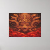 Cosmic Dragon Canvas Afdruk (Voorkant)