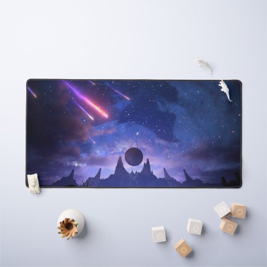 Cosmic Dragon Gaming Desk Mat | Deskm personnalisa (Tableau pour enfants)