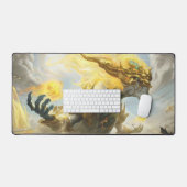 Cosmic Dragon Gaming Desk Mat | Personnalisable  (Clavier et souris)