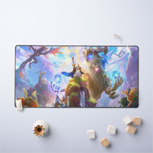 Cosmic Dragon Gaming Desk Mat   Personnalisable 