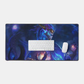 Cosmic Dragon Gaming Desk Mat | Personnalisable  (Clavier et souris)