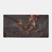 Cosmic Dragon Gaming Desk Mat | Personnalisable (Recto)