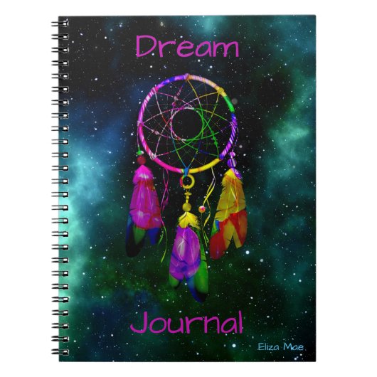 Cosmic Dream Catcher Journal (Devant)